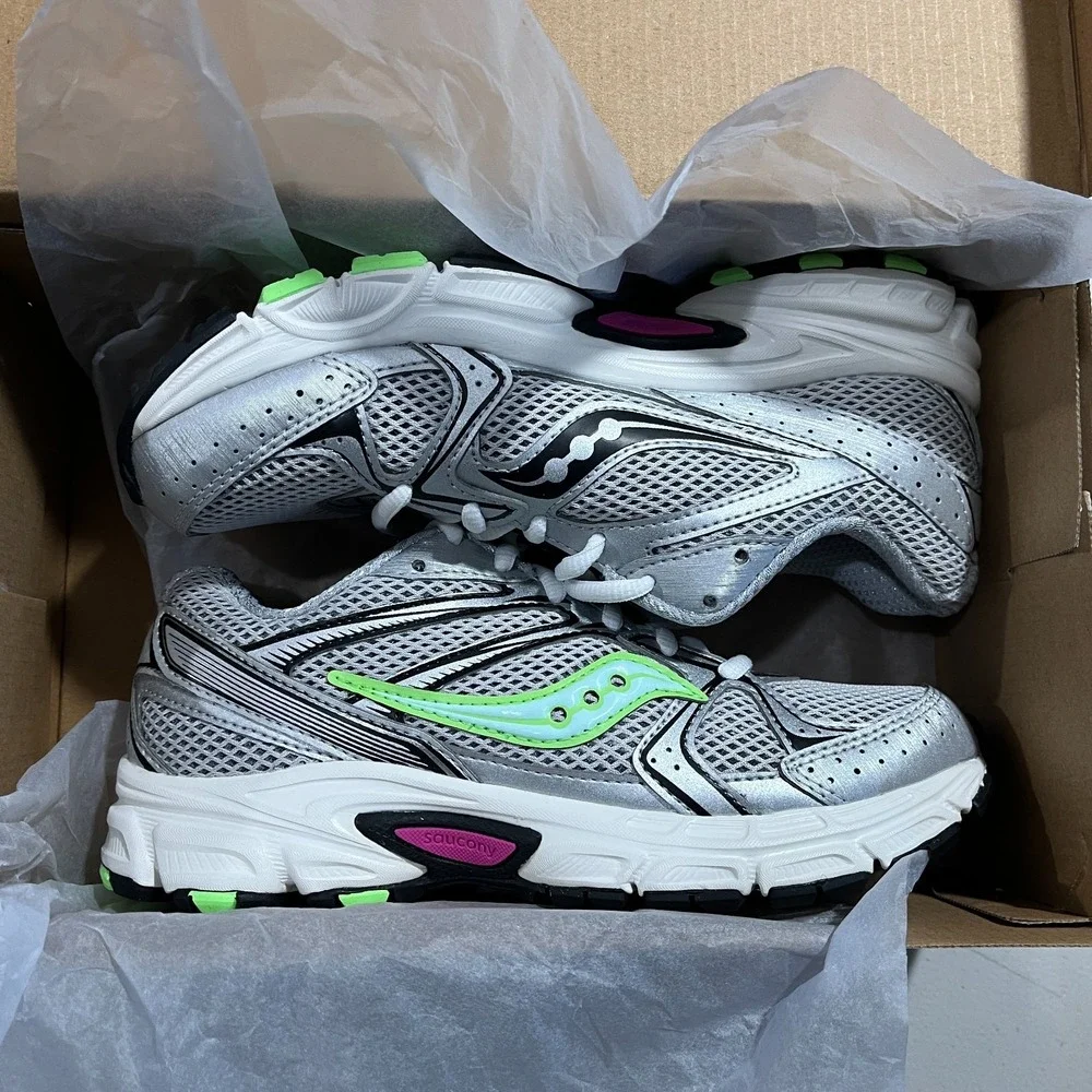Saucony Ride Millennium Womens 6 Running Shoe Mist Mantis s60812-68 New with Box